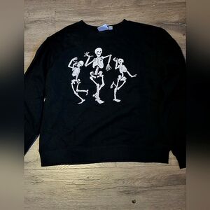 Dancing skeletons sweater